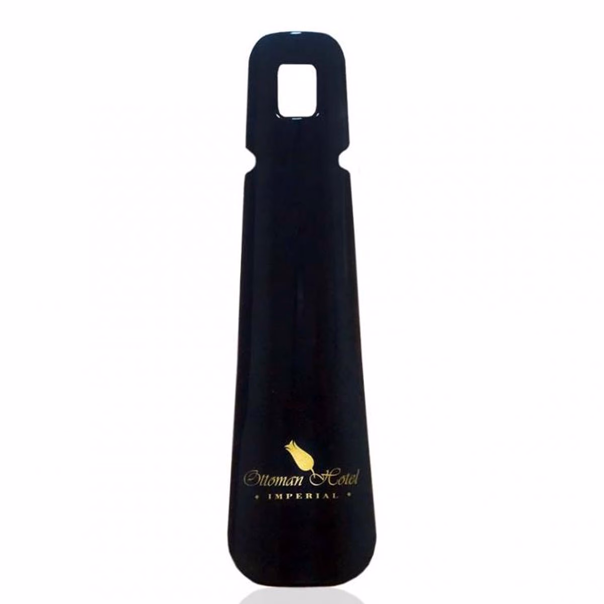 Logo Baskılı Beyaz Ayakkabı Çekeceği 14 cm